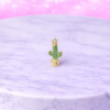 Charms Cactus vert – Charms doré personnalisable | CharmAddict