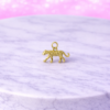 Charms Léopard Doré – Force Sauvage & Élégance Féline