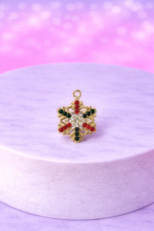 Charms Étoile Festive – Éclat Hivernal & Magie de Saison