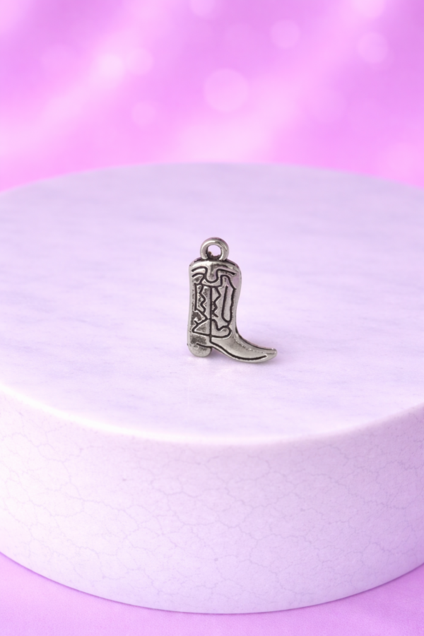 Charms Botte Santiag Argentée & Dorée – Esprit Western Chic à Personnaliser