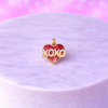 Charms Cœur XOXO – Message d’Amour Ludique et Tendance