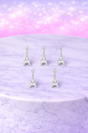 Charms Tour Eiffel Argenté – Icône Parisienne