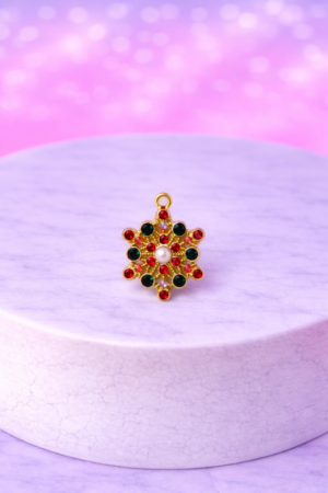 Charms Étoile Festive Cristalline – Éclat & Magie d’Hiver