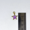 Charms Étoile Violette – Doré & Émail Violet