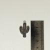 Charms 1 -157 Charms Cactus Élancé Argenté – Breloque Nature & Aventure