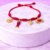 Bracelet Pré-fait Cordon Rouge Charms Marin – Enfant & Adulte