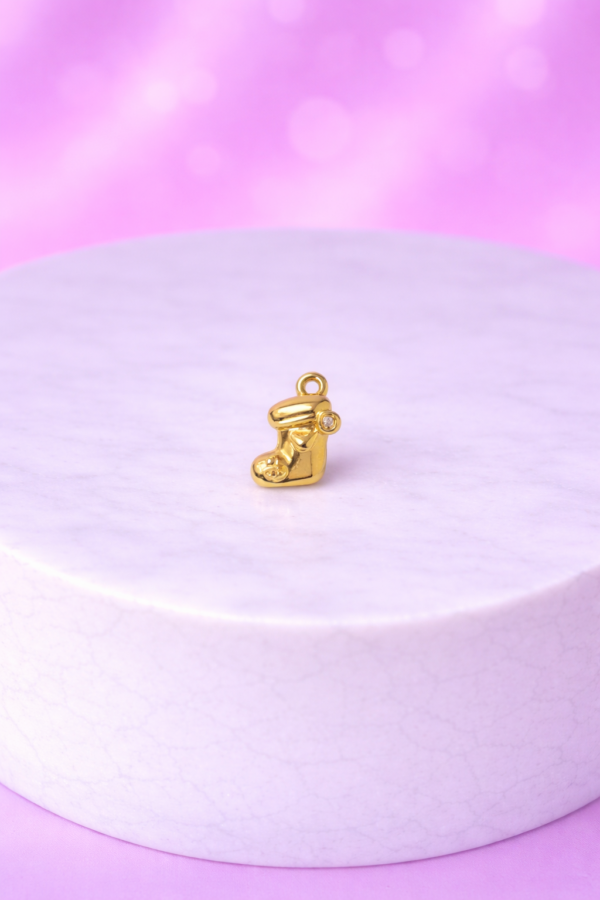 Charms Botte d’Hiver Dorée – Esprit Cocooning & Douceur Saisonnière