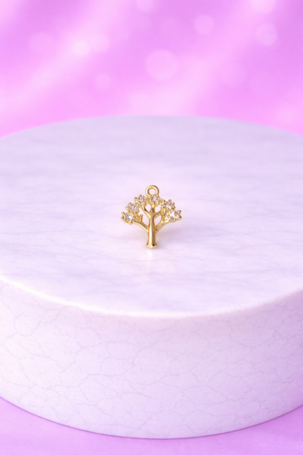 Charms Arbre de Vie Cristallin – Harmonie & Énergie Positive