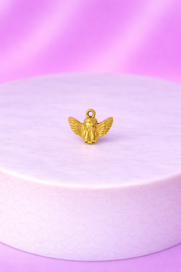 Charms Ange Doré – Protection, Sérénité & Élégance